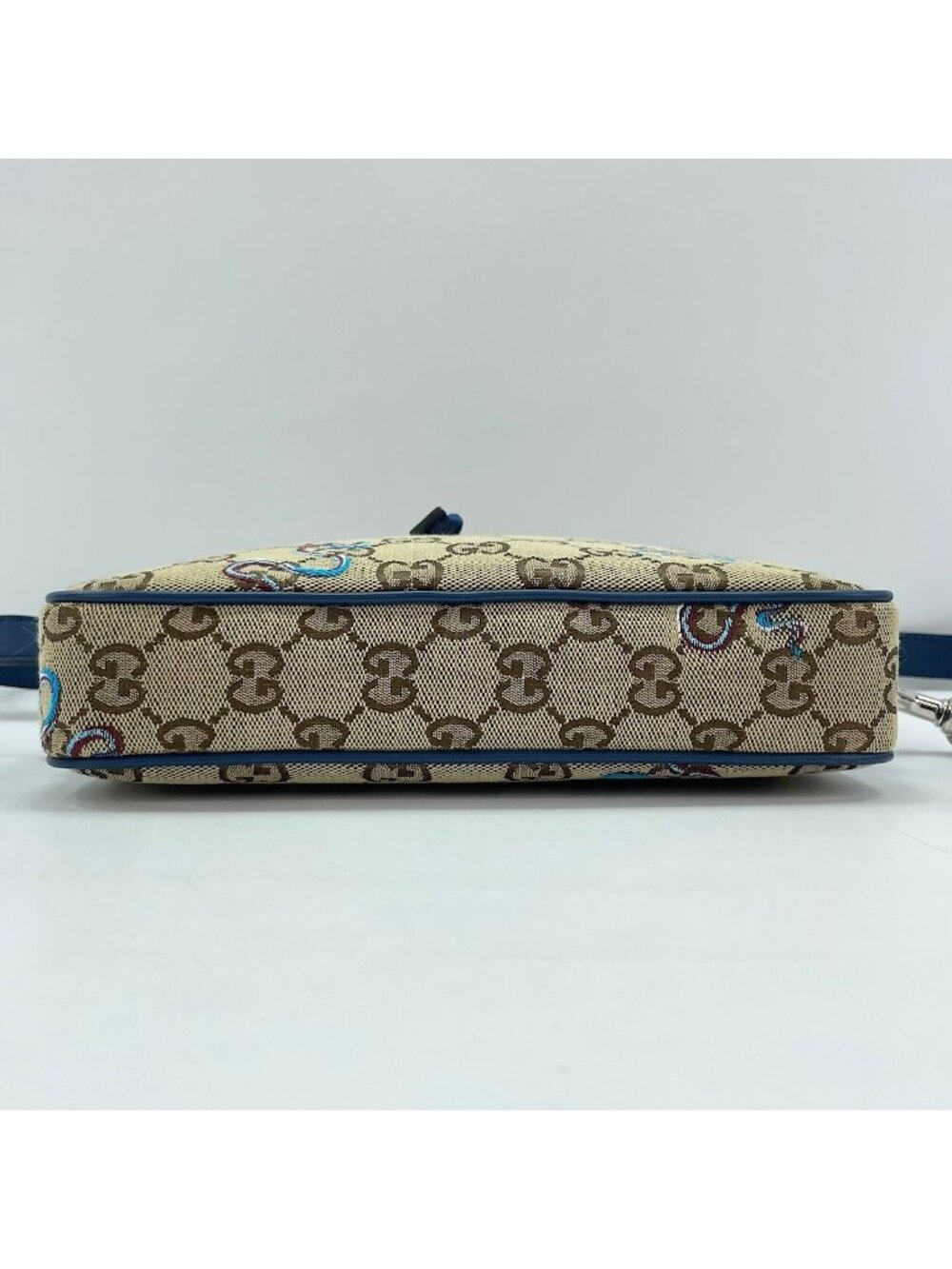 Gucci Shoulder Bag Snake Embroidery 2-Way - Picture 5 of 8